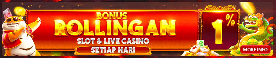 BONUS ROLLINGAN HARIAN 1%